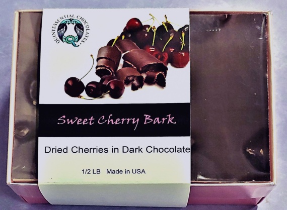 Quintessential Chocolate Box - Sweet Cherry Dark Bark